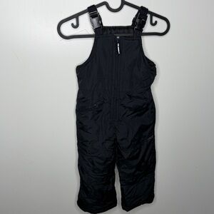 Oshkosh b’gosh black one piece snow bib 3t unisex girls boys